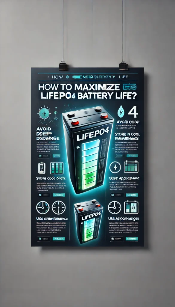 How to Maximize LiFePO4 Battery Life?