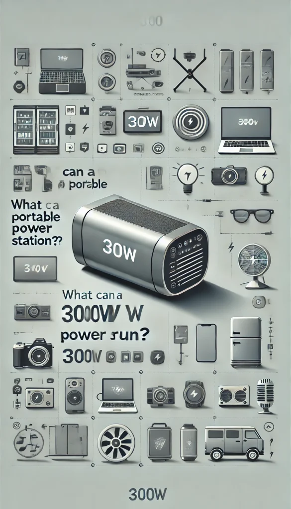 What Can a 300W Portable Power Station Run?