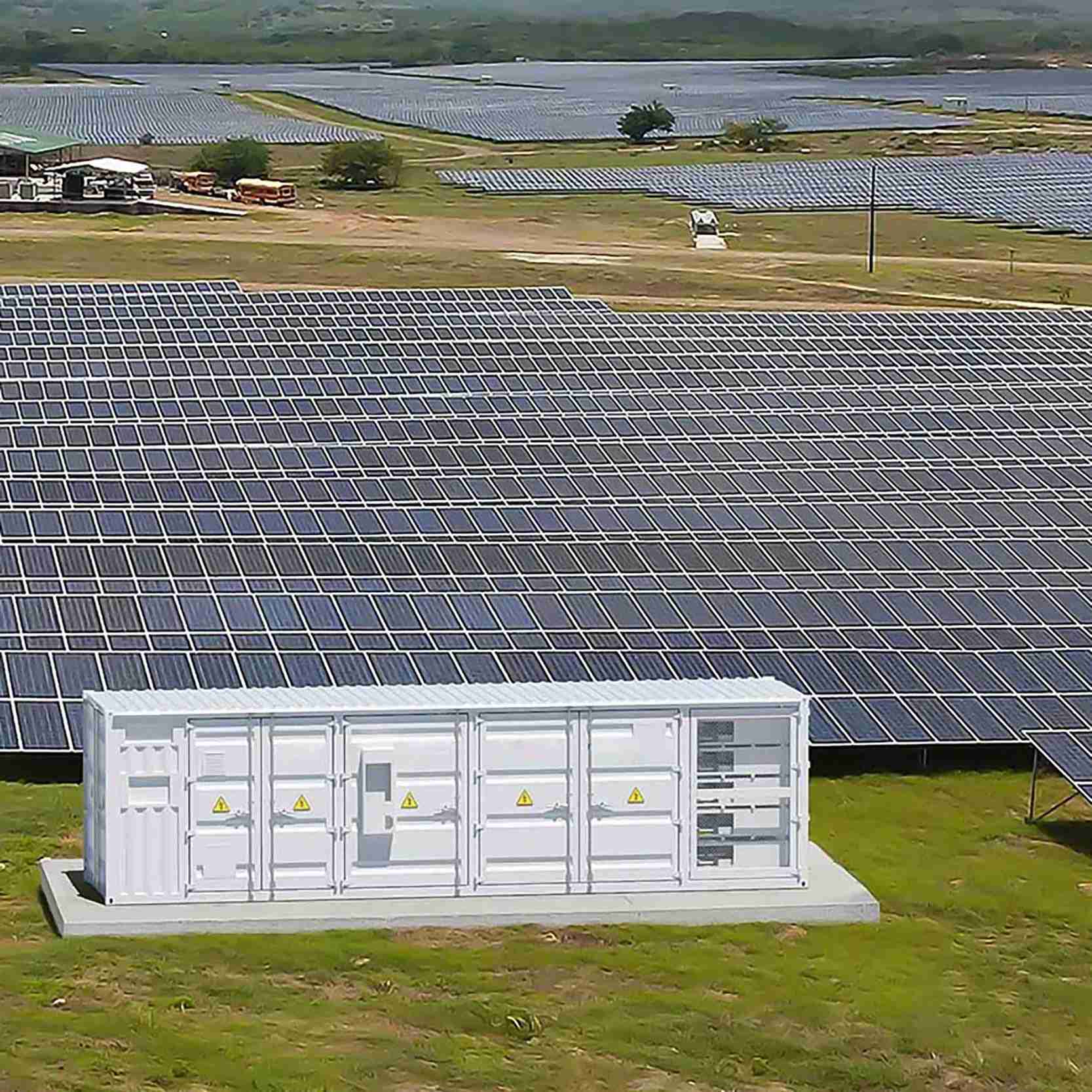 Containerized Storage with LiFePO4 Battery