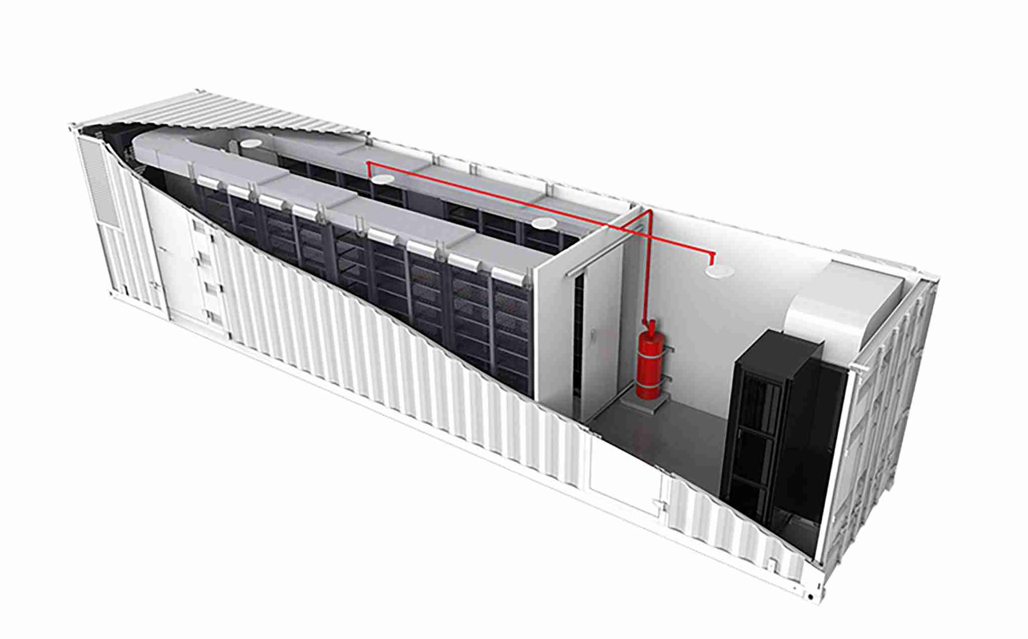 Containerized Storage with LiFePO4 Battery